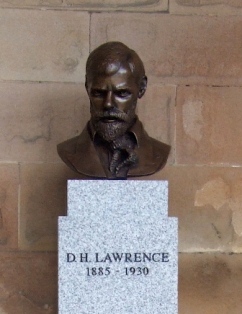 D.H. Lawrence Portrait bust